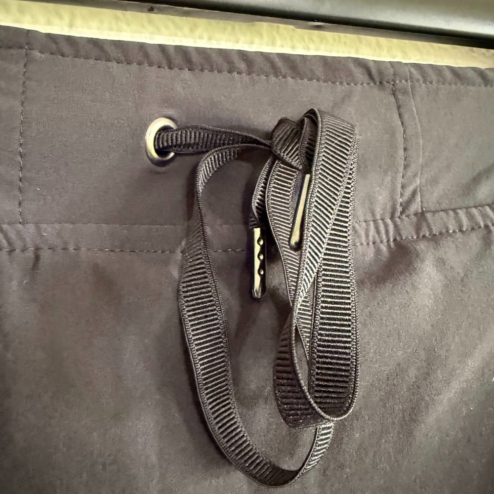 Athleta‎ Midtown Skirt Womens Size 2 Black Lined Drawstring Athletic Sport Skort - Picture 3 of 11